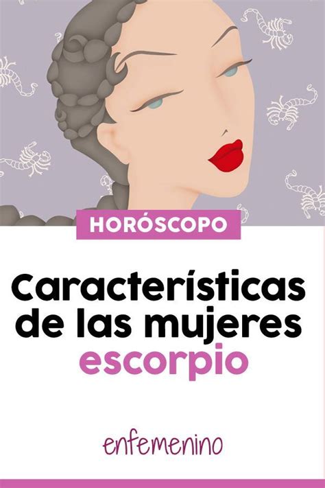 mujer de escorpio|11 características inconfundibles de las mujeres。